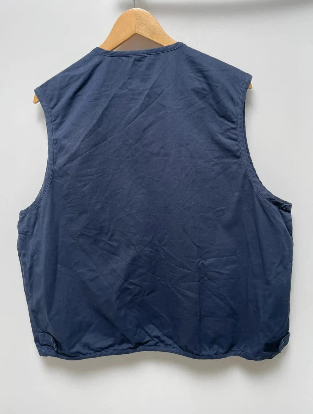 Utility vest navy blue Mens size 50 XL fisherman vest Tactical vest – photo 10